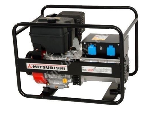 Benzinli  Jeneratör 6.2 Kva / Mitsubishi Mgk 6200