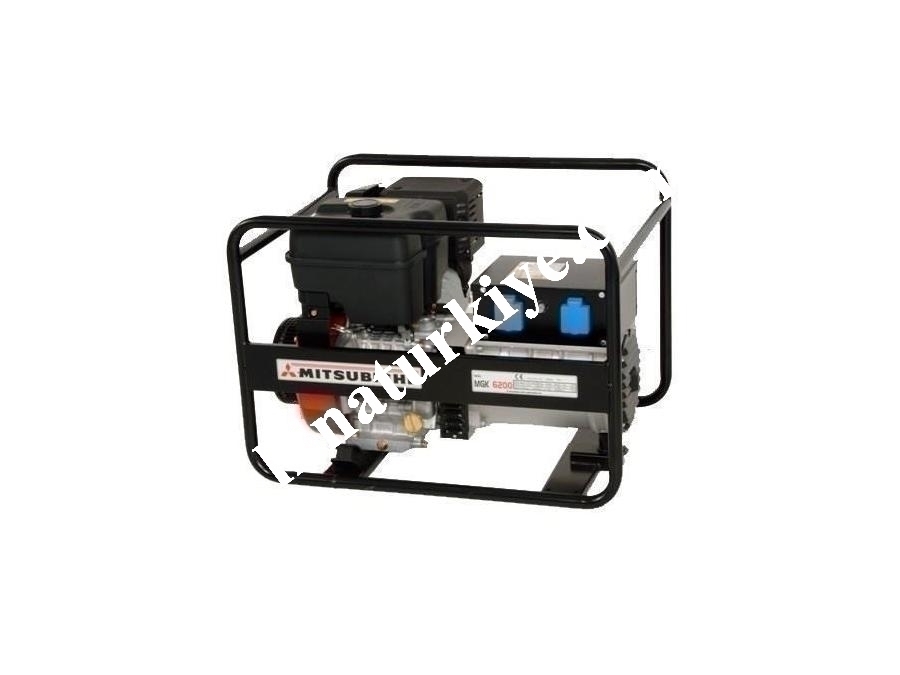 Benzinli  Jeneratör 6.2 Kva / Mitsubishi Mgk 6200