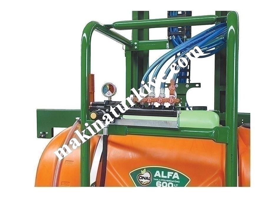 Tarla Pülverizatörü 600 litre Tarla İlaçlama Makinası  - Önallar ALFA YHP-600