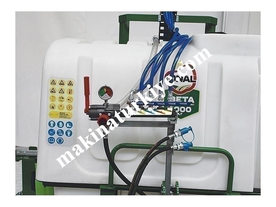 Tarla Pülverizatörü 1000 litre Tarla İlaçlama Makinası - Önallar BETA HP-1000