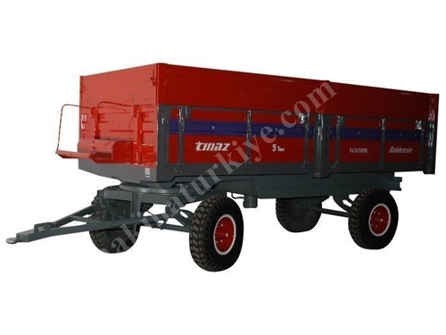 İki Dingilli Römork - 4 Ton