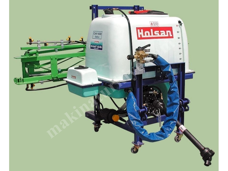 800 Litre Asılır Tip Tarla Pülverizatörü Holsan Can 800 