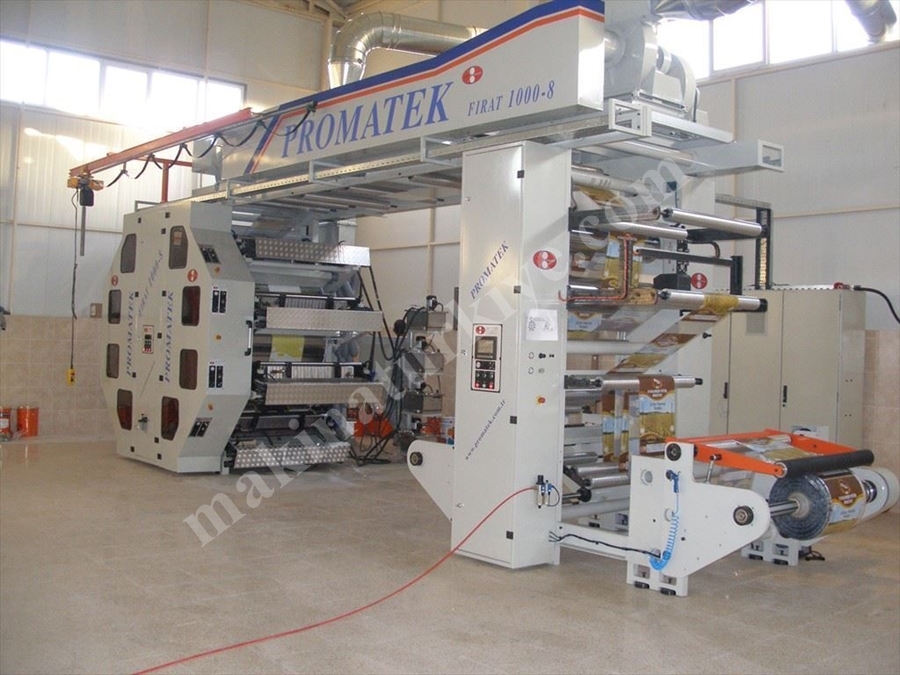 Stack Tip Flexo Baskı Makinası - 8 Renk