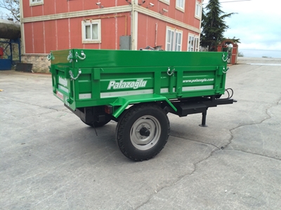 Tek Dingil Damperli Römork 1 Ton - Palazoğlu - 1