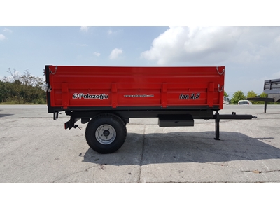 Tek Dingil Damperli Römork 2,5 Ton - Palazoğlu - 1