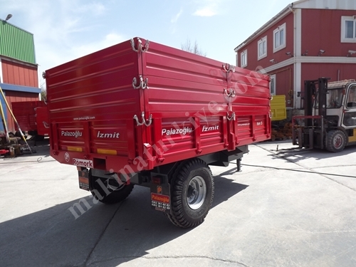 Tek Dingil Damperli Römork 5 Ton - Palazoğlu