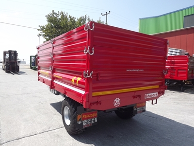 Tek Dingil Damperli Römork 6 Ton - Palazoğlu - 1