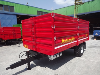 Tek Dingil Damperli Römork 6 Ton - Palazoğlu - 4