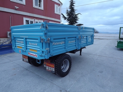 Tek Dingil Çift Lastikli Römork 5 Ton - Palazoğlu - 1