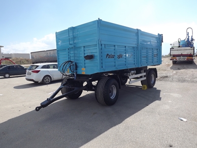 İki Dingil Arkaya Damperli Römork 12 Ton - Palazoğlu - 3