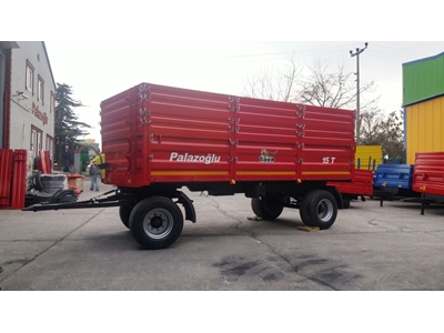 İki Dingil Arkaya Damperli Römork 15 Ton - Palazoğlu - 4