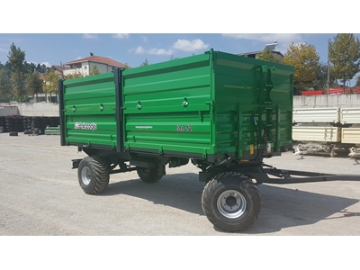 İki Dingil Üç Yana Damperli Römork 10 Ton - Palazoğlu - 0