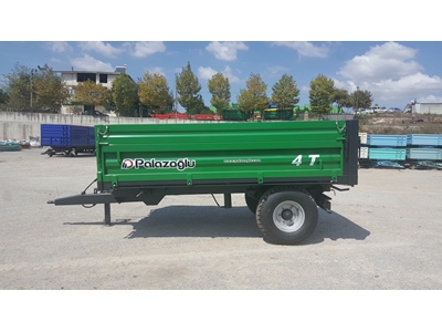Tek Dingil Üç Yana Damperli Römork 4 Ton - Palazoğlu - 1