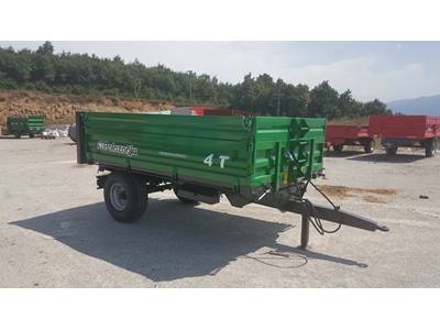 Tek Dingil Üç Yana Damperli Römork 4 Ton - Palazoğlu - 3