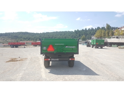 Tek Dingil Üç Yana Damperli Römork 4 Ton - Palazoğlu - 4