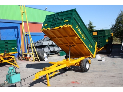 Tek Dingil Üç Yana Damperli Römork 6 Ton - Palazoğlu - 2