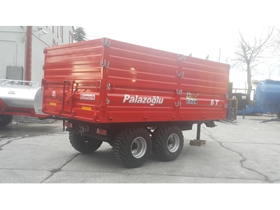 İki Dingil Tır Tipi Damperli Römork 8 Ton - Palazoğlu - 2