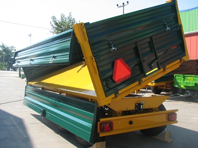 İki Dingil Tır Tipi 3 Yana Damperli Römork 6 Ton - Palazoğlu - 1
