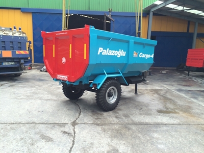 Tek Dingil Cargo Römork 4 Ton - Palazoğlu Cargo-4 - 0