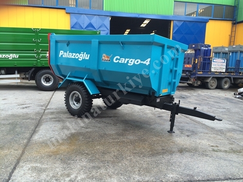 Прицеп-тягач с одной осью грузоподъемностью 4 тонны - Palazoğlu Cargo-4