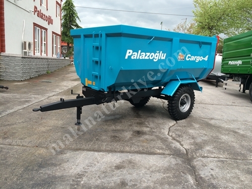 Прицеп-тягач с одной осью грузоподъемностью 4 тонны - Palazoğlu Cargo-4