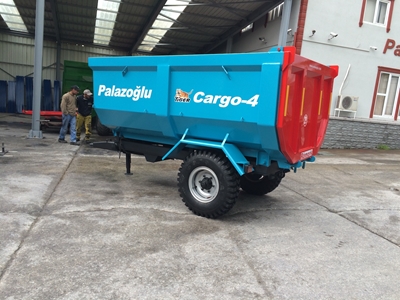 Tek Dingil Cargo Römork 4 Ton - Palazoğlu Cargo-4 - 5