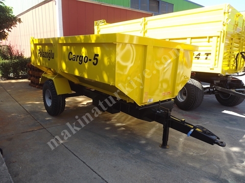 Tek Dingil Cargo Römork 5 Ton - Palazoğlu Cargo-5	