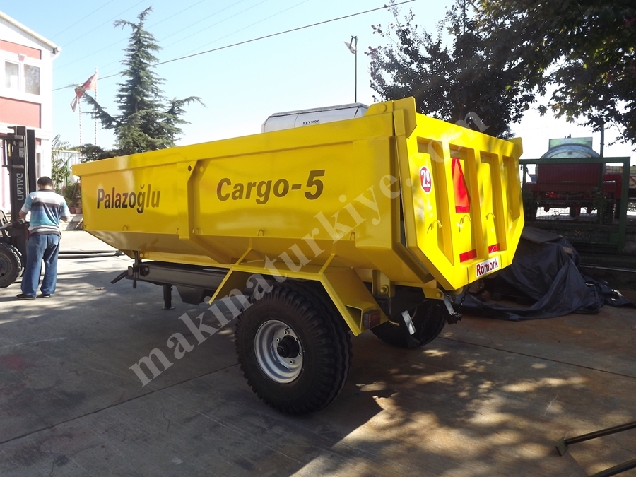 Tek Dingil Cargo Römork 5 Ton - Palazoğlu Cargo-5	
