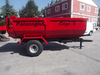 Tek Dingil Cargo Römork 6 Ton - Palazoğlu Cargo-6 - 3