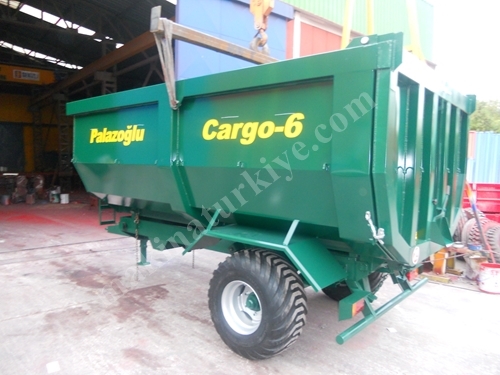 Tek Dingil Cargo Römork 8 Ton - Palazoğlu Cargo-8