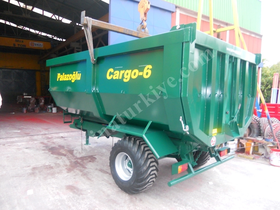 Tek Dingil Cargo Römork 8 Ton - Palazoğlu Cargo-8