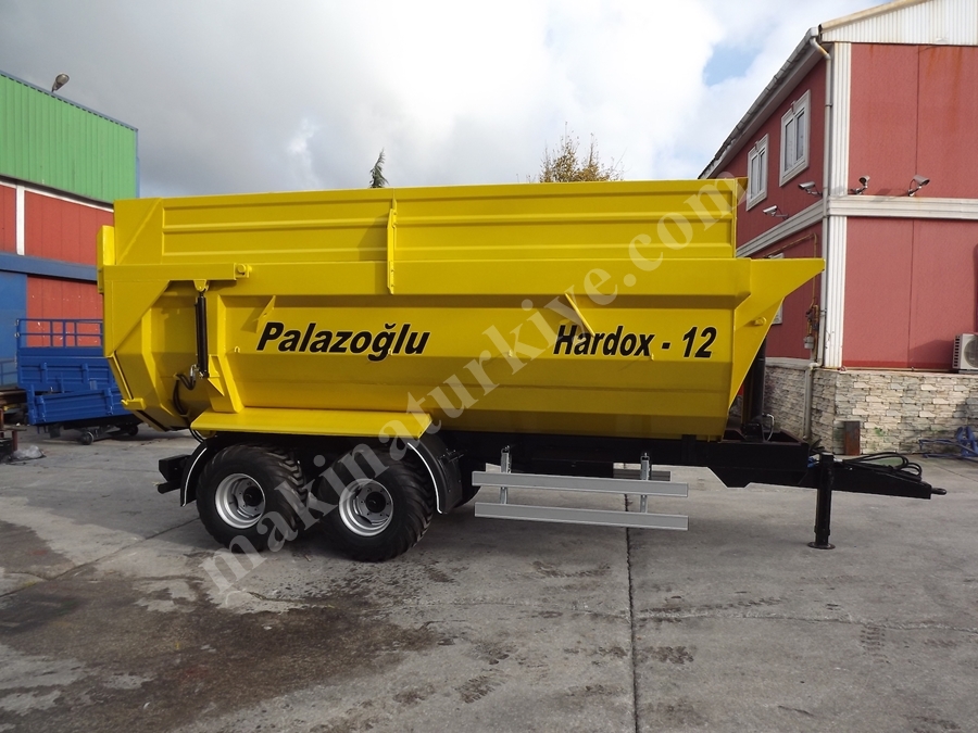 Tır Tipi Römork 12 Ton - Palazoğlu Hardox-12