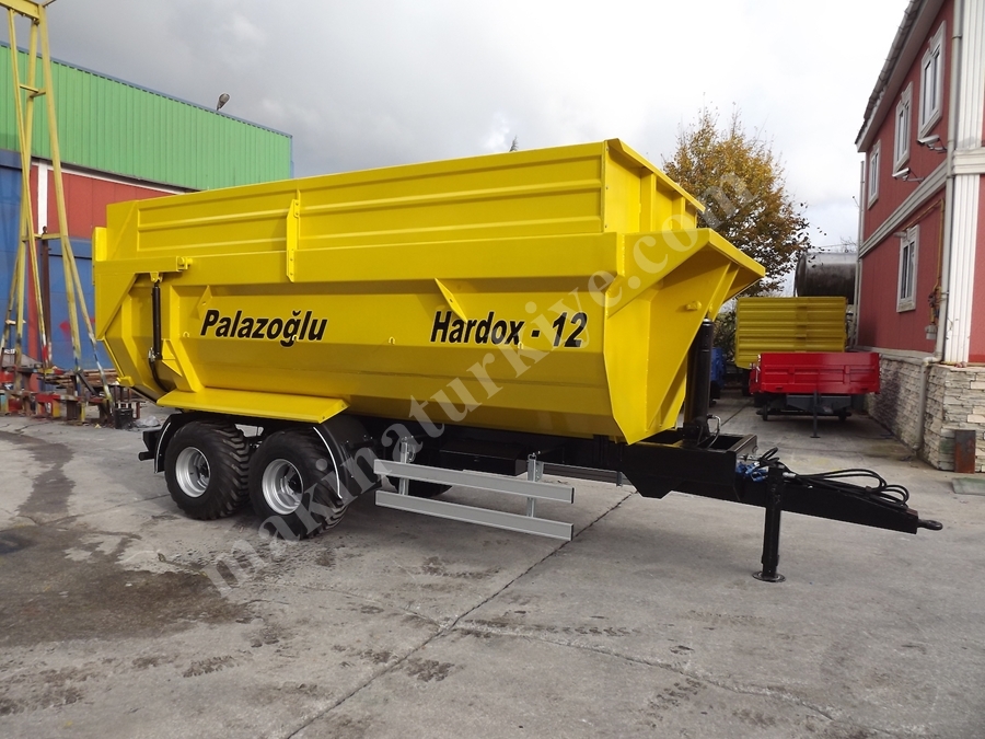 Tır Tipi Römork 12 Ton - Palazoğlu Hardox-12