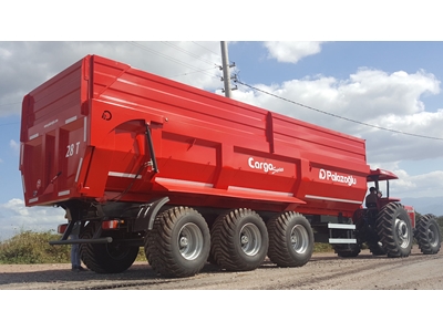 3 Dingil 6 Tekerlekli Römork 28 Ton - Cargo-28 - 0