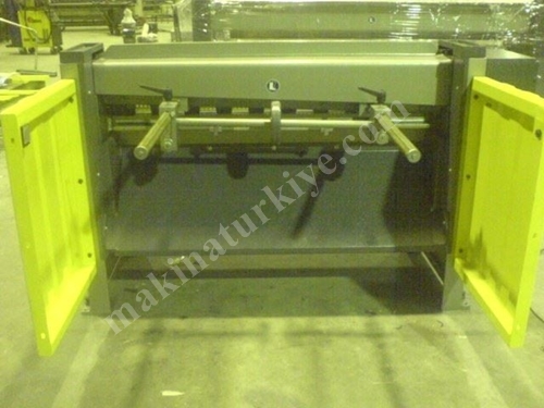 Rediktörlü Giyotin Makas 1350x3