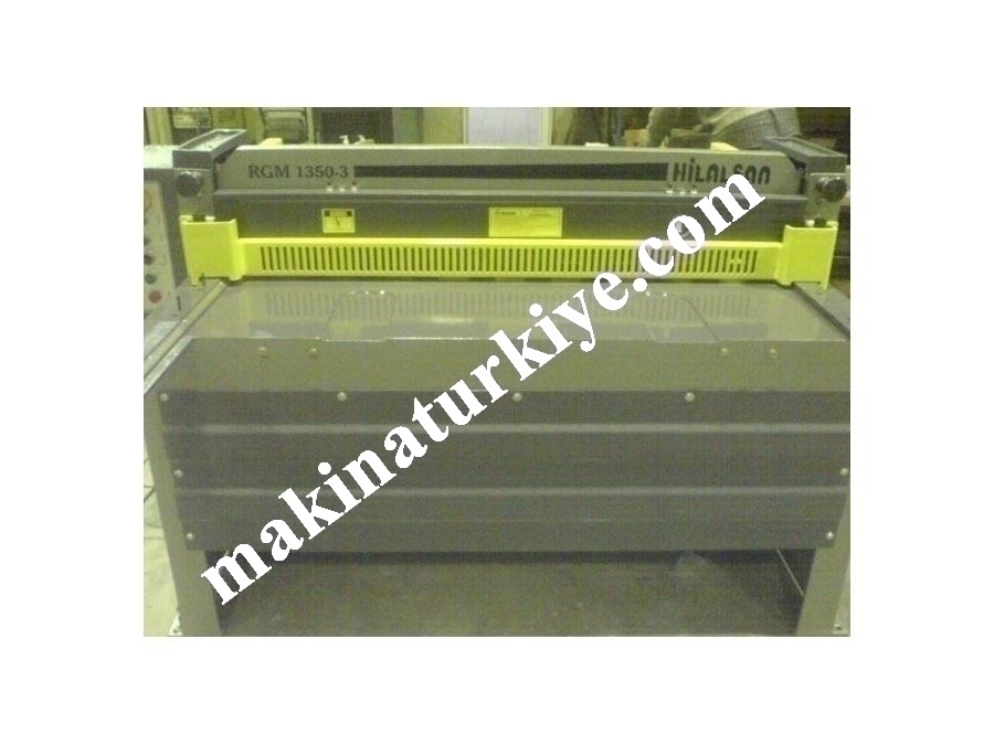 Rediktörlü Giyotin Makas 1350x3