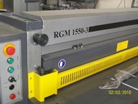 Redüktörlü Giyotin Makas 1550x3