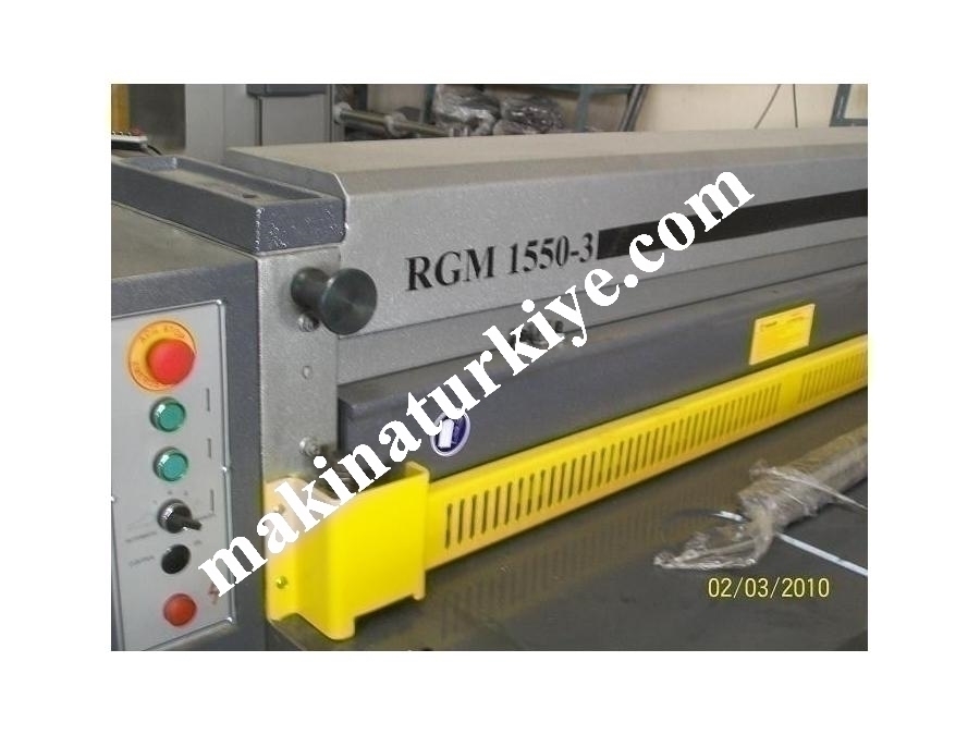 Redüktörlü Giyotin Makas 1550x3