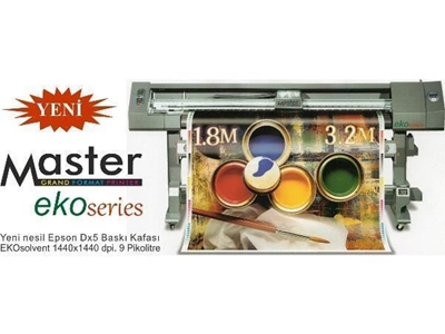 Solvent Baskı Makinesi / Master Ekoserıes 1.80m - 0