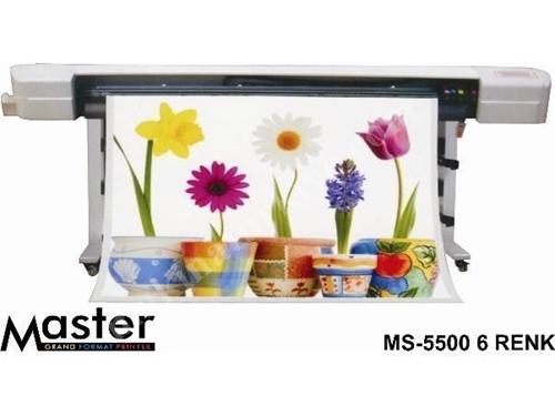 6 Renk Dijital Baskı Makinası / Master Ms-5500