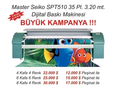 Renkli Dijital Baskı Makinası / Master Seiko - 0