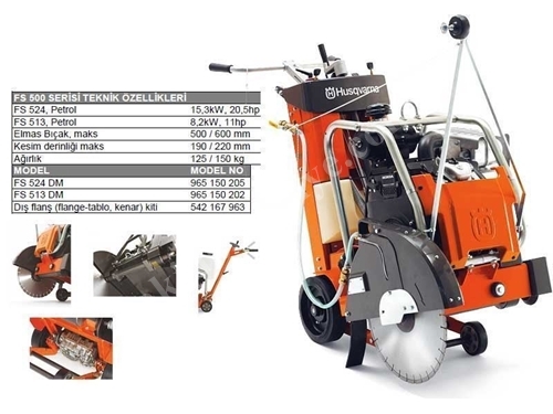 Asfalt Kesme Makinası / Husqvarna Fs 254 Dm