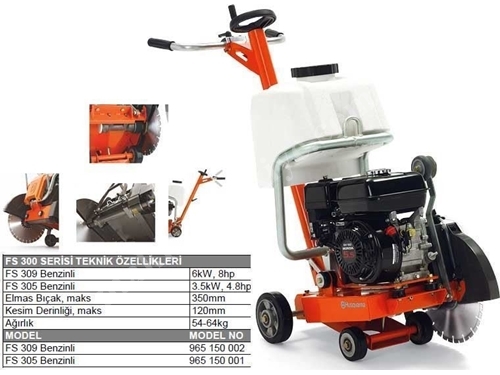 Asfalt Kesici Makina / Husqvarna Fs 309