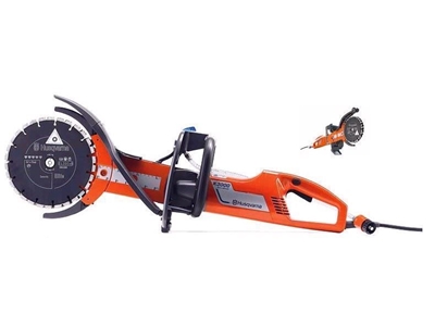 Husqvarna Electric Handheld Concrete Cutter - 400 mm - 0