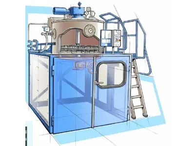 75-150 Litre/Hour Washing and Purification Machine