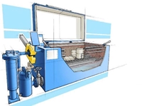 2000x800x500 mm Post-Print Washing and Purification Machine - 0