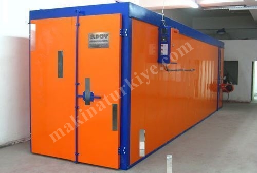 Kutu Tipi Toz Boya Pişirme Fırını 2600 Mm / Elboy Etf 260