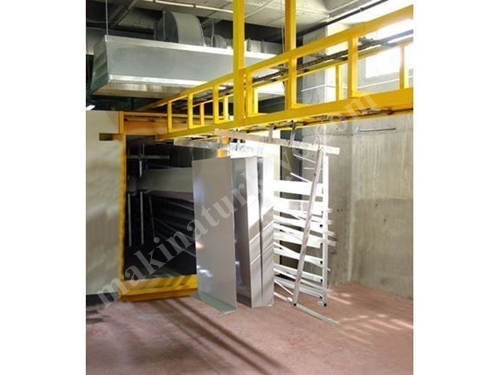 Ükf 320 Overhead Conveyor Powder Coating Plant