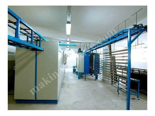 Ükf 420 Top Conveyor Powder Coating Plant