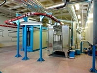 FTBK-100 Filtered Powder Coating Booth / - 1